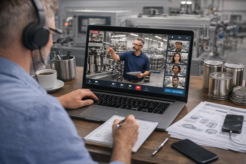 e learning metal packaging